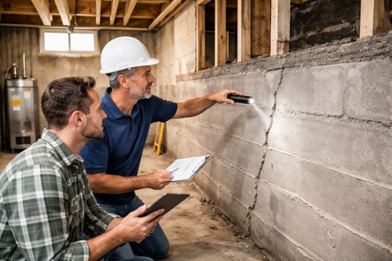 Basement Crack Repair in Hanover, MA
