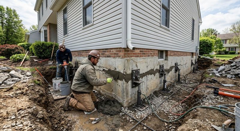 Basement Foundation Repair in Somerville, MA