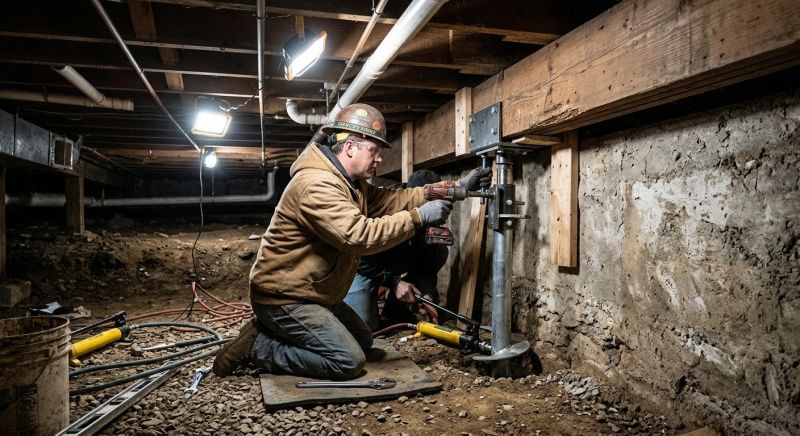 Basement Underpinning in Hanover, MA