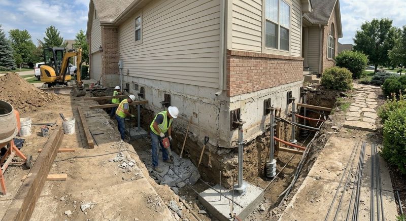 Basement Underpinning in Hanover, MA