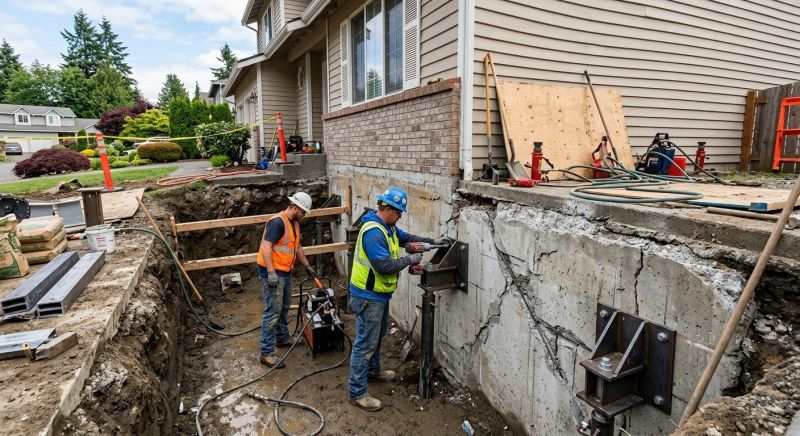 Building Foundation Repair in Halifax, MA