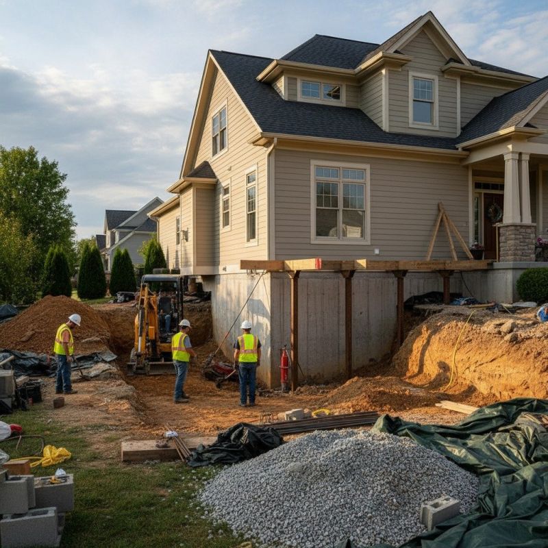 Building Foundation Repair in Halifax, MA
