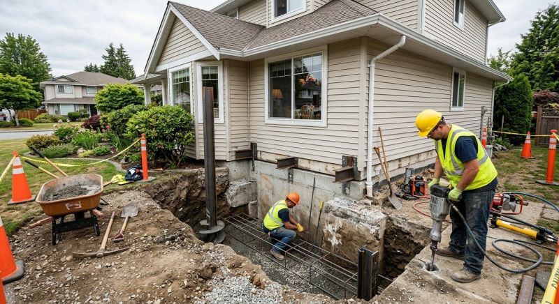 Building Foundation Repair in South Weymouth, MA