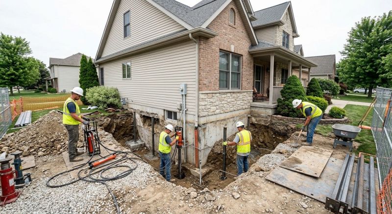 Building Foundation Repair in Stoughton, MA