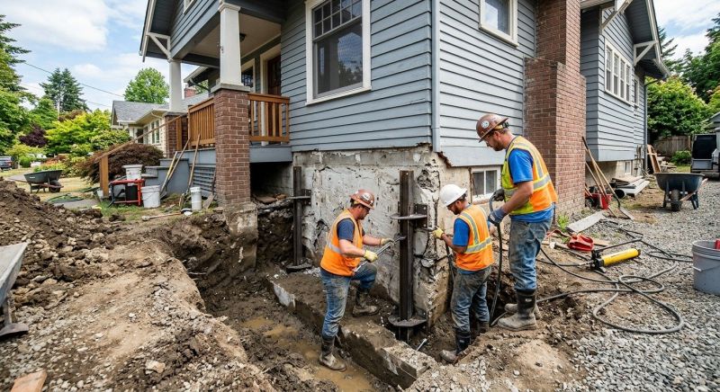 Concrete Foundation Repair in Kingston, MA