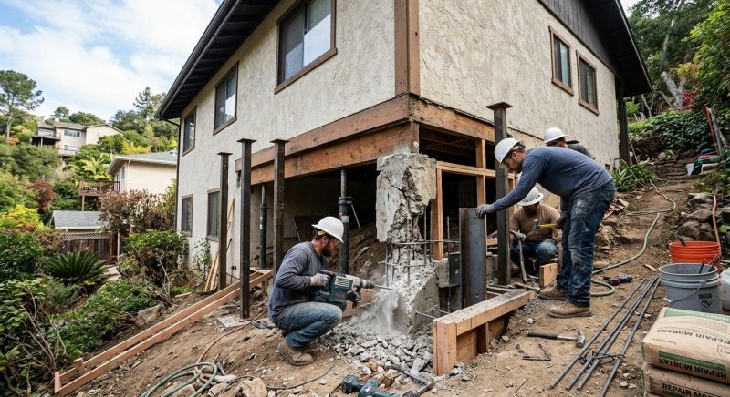 Concrete Foundation Repair in Somerville, MA