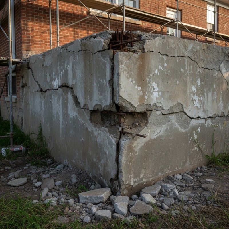 Cracked Foundation Repair in Jamaica Plain, MA
