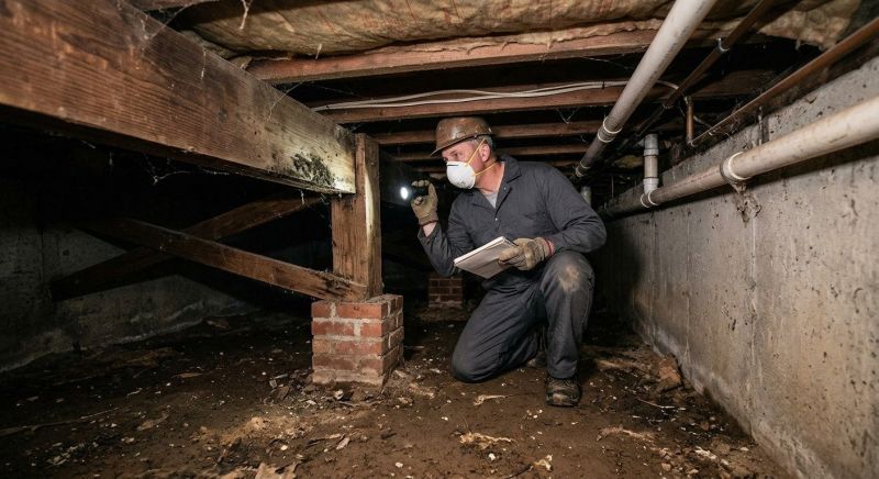 Crawl Space Leveling in Hanover, MA
