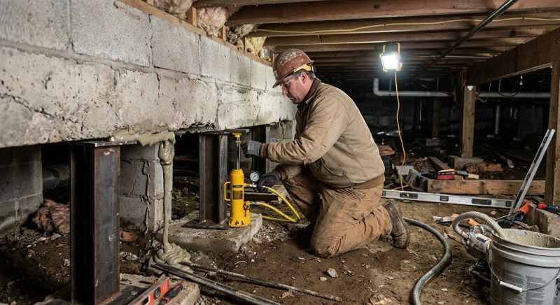 Crawlspace Foundation Repair in Middlesex County, MA