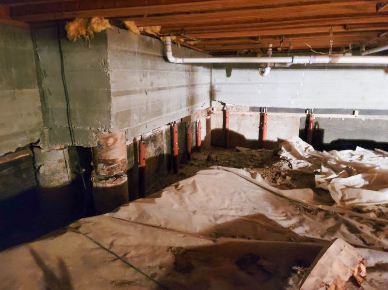 Crawlspace Foundation Repair in Pembroke, MA
