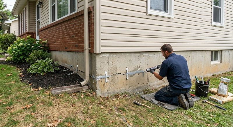 Foundation Cracks Repair in Hanover, MA