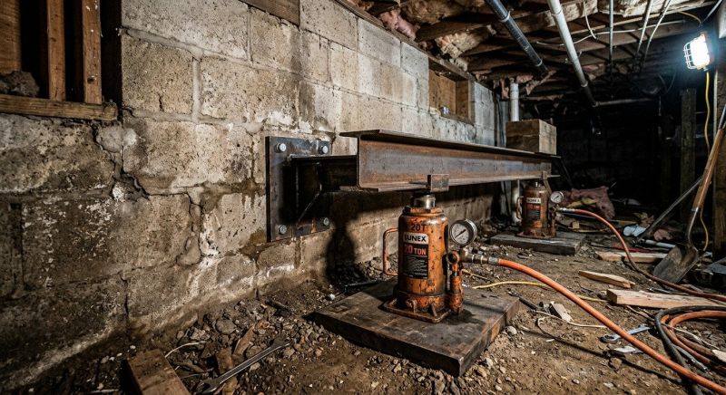Foundation Jacking in Halifax, MA