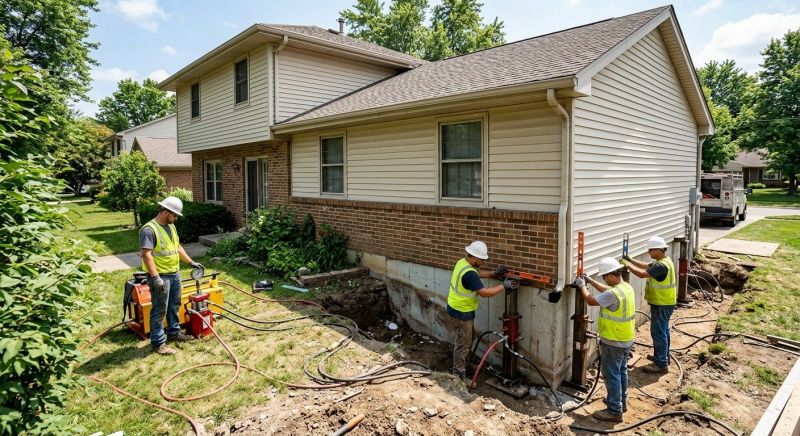 Foundation Jacking in Mansfield, MA