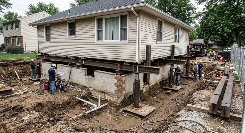 Foundation Lifting in Middleboro, MA