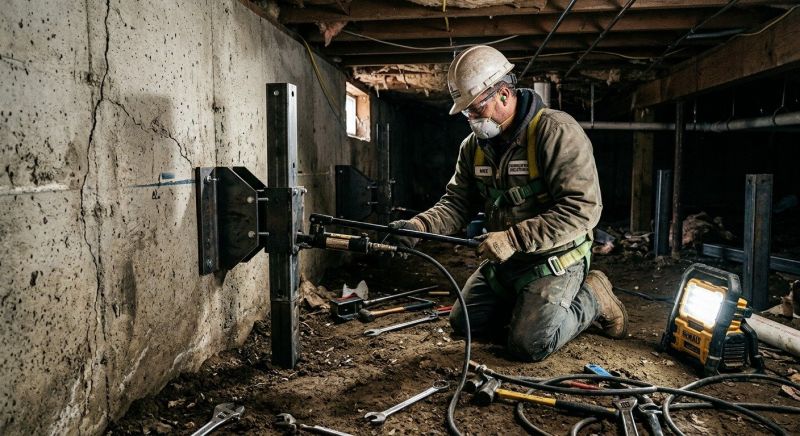 Foundation Lifting in Middlesex County, MA