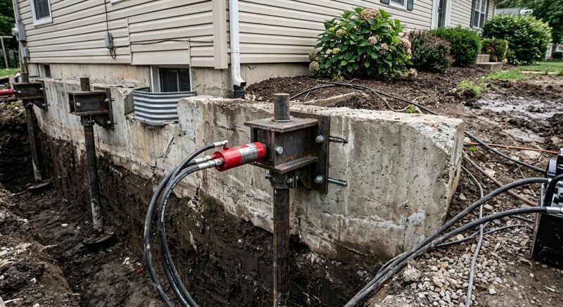 Foundation Pier Leveling in Hanover, MA