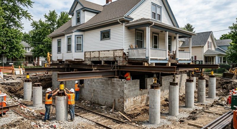Foundation Raising in Milton, MA