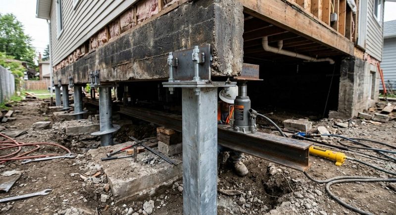 Foundation Raising in Norfolk County, MA