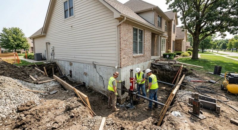 Foundation Repair in Brockton, MA