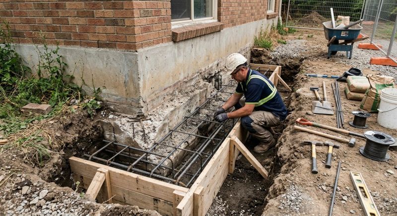 Foundation Repair in Hanson, MA