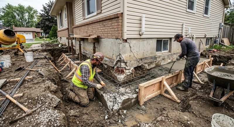 Foundation Repair in Malden, MA