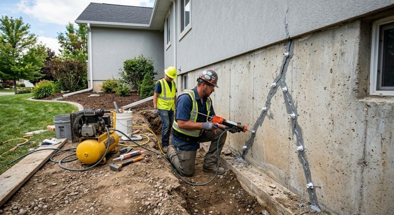 Foundation Repair in Milton, MA