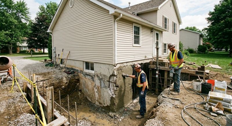 Foundation Restoration in Hanover, MA