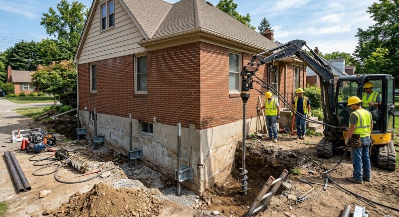 Foundation Stabilizing in Avon, MA