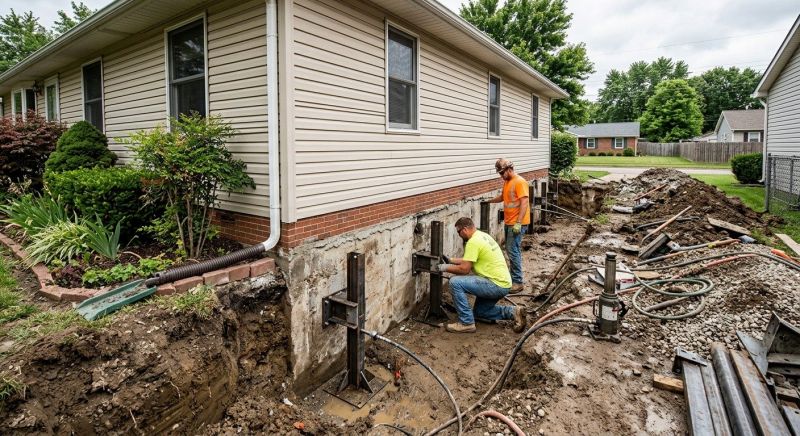 Foundation Stabilizing in Chelsea, MA