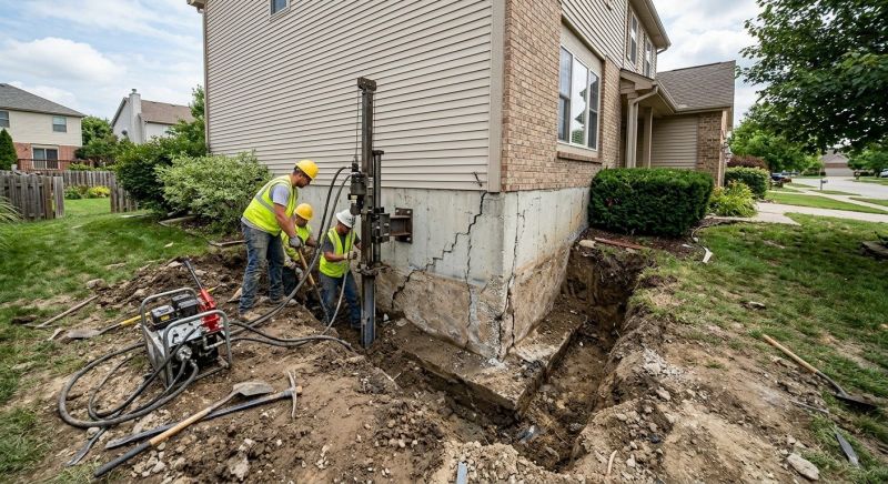 Foundation Stabilizing in Cohasset, MA