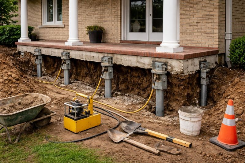 Foundation Stabilizing in Hull, MA