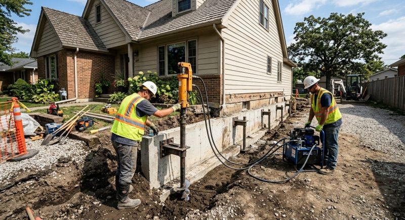Foundation Strengthening in Hanover, MA