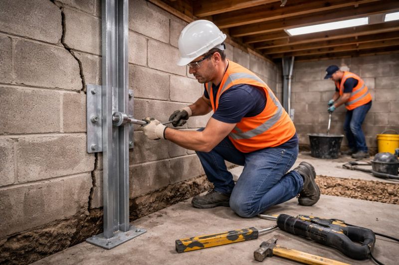 Foundation Structural Repair in Bridgewater, MA