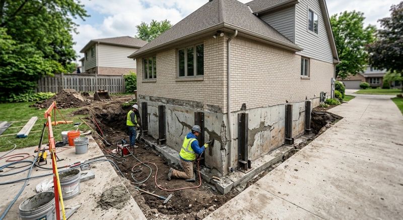 Foundation Structural Repair in Hyde Park, MA