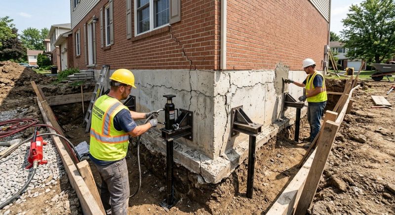 Foundation Structural Repair in Middlesex County, MA