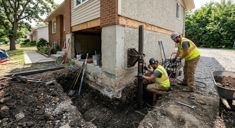 Foundation Structural Repair in South Walpole, MA