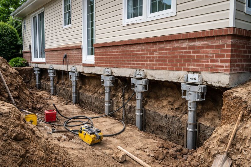 Foundation Underpinning in Hanover, MA