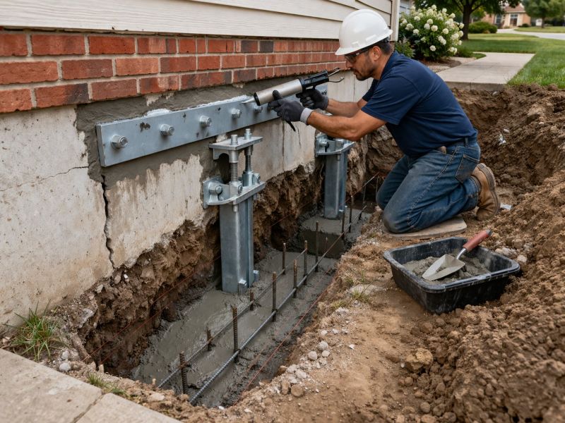 Home Foundation Repair in Kingston, MA