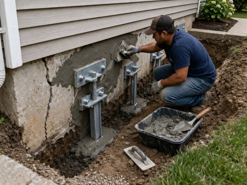 House Foundation Repair in Berkley, MA