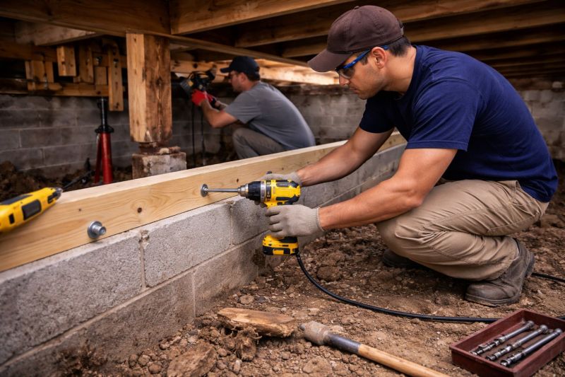 House Foundation Repair in Marshfield, MA