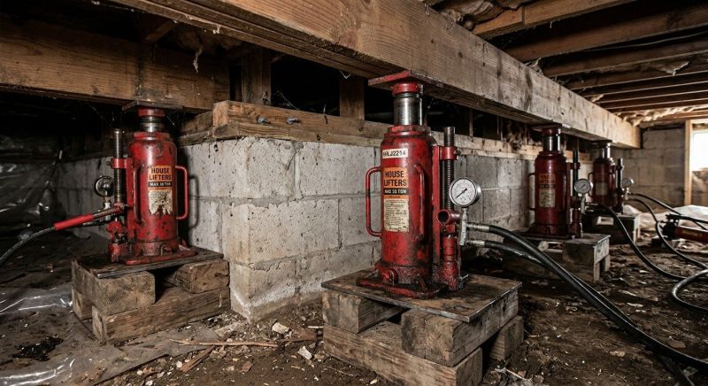 House Settling Repair in Hanover, MA