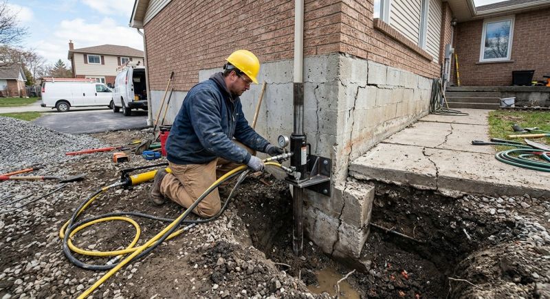 Residential Foundation Repair in Hanover, MA