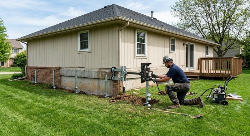 Settling Foundation Service in Avon, MA