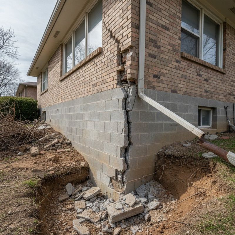 Settling Foundation Service in Hanover, MA