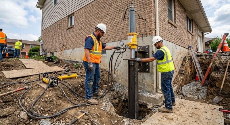 Settling Foundation Service in Mansfield, MA