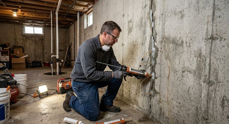 Structural Crack Repair in Hanover, MA