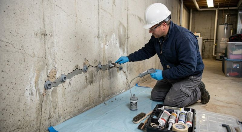 Structural Crack Repair in Hanover, MA