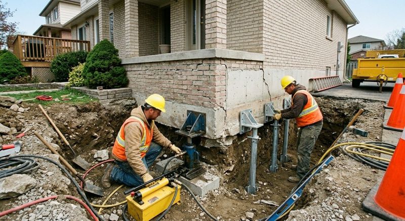 Structural Foundation Repair in East Weymouth, MA