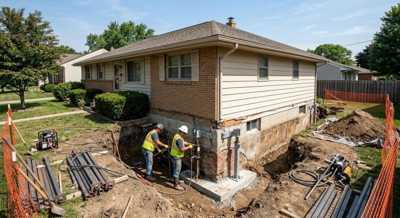 Structural Foundation Repair in Jamaica Plain, MA