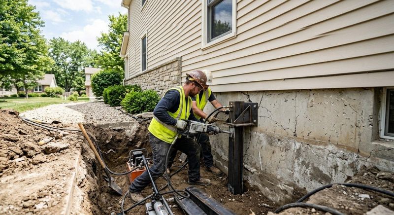 Structural Foundation Repair in Hanover, MA